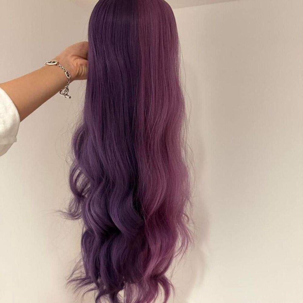 NWT Women's Two-tone purple wig